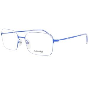 NWT Balenciaga Fashion Unisex Opticals Glasses Eyewear
BB00330 Blue Frame